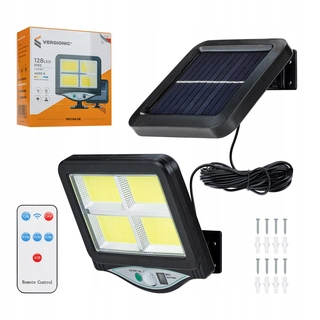 Uličná lampa - Pouličné svietidlo Logit 300 W 3400 lm na solárne napájanie