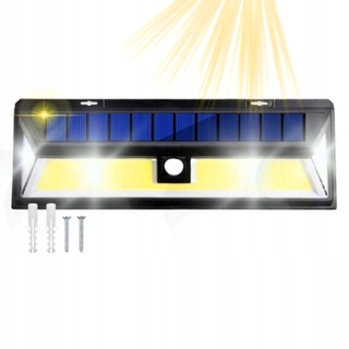 Uličná lampa - Pouličné svietidlo 340 W 1000 lm na solárne napájanie