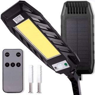 Uličná lampa - Pouličné svietidlo 100 W 7000 lm na batérie, solárne