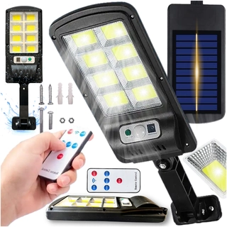 Uličná lampa - Pouličné svietidlo 200 W 98 lm na solárne napájanie