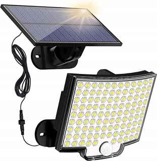Uličná lampa - Pouličné svietidlo 200 W 8000 lm, na batérie, solárne