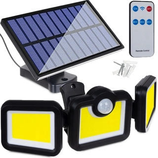Uličná lampa - DDK pouličné svietidlo solárne napájanie 74 W 6000 lm 27,7 cm