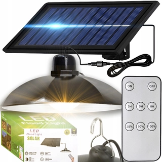 Uličná lampa - Pouličné svietidlo 11,6 W 400 lm, solárne napájanie