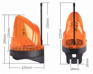 Torch LED 230V anténa