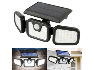 Uličná lampa - Pouličné svietidlo 0 W 6000 lm na solárne napájanie