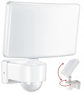 Záhradná fasádna lampa - Fasádne svietidlo Elhome 2200 lm, napájanie zo siete