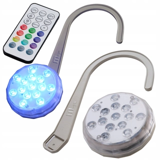 Bazénové osvetlenie - LED JACUZZI BAZÉNOVÁ LAMPA vodeodolná SPA REMOTE