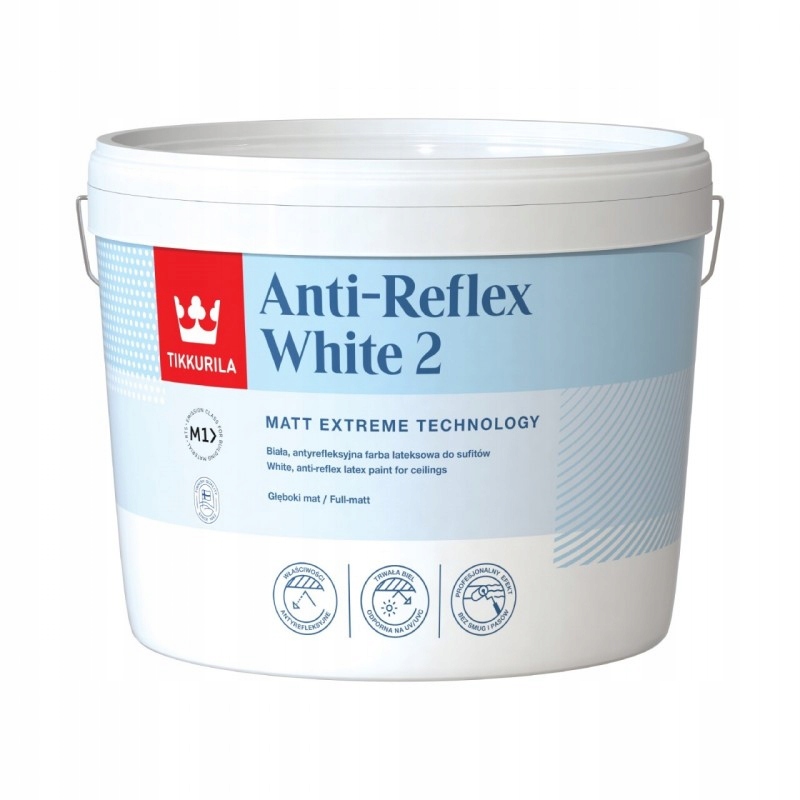 Farba Tikkurila Anti-Reflex White 2 10 l