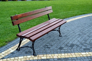 Záhradná lavička - Park Bench City W005 180cm