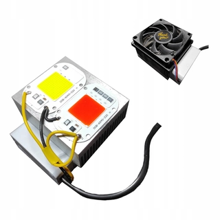 Lampa na pestovanie raslín - GROW LED panel pre pestovanie rastlín LED GROW - OSVETLENIE RASTLÍN 75W