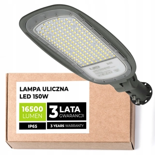 Uličná lampa - Pouličné svietidlo 150 W 16600 lm napájané zo siete