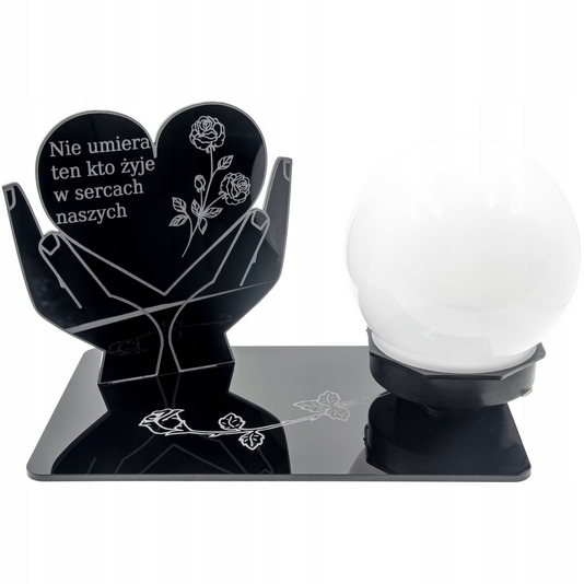 Solárna LED Lampa na Hrob - Dekoratívny Svetelný Prvok pre Cintorín
