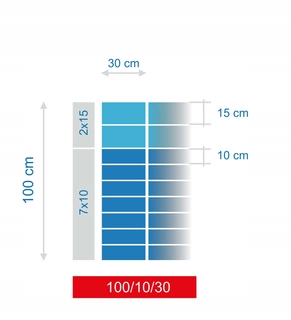 Pletivo, sieť - PLETIVA LESNÉHO PLOTU 100/10/30 L 50m + SKOBLE Mostostal-Met