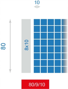 PLETIVA LESNÉHO PLOTU 80/9/10 L 50MB + sponky ŠTVRTNÉ PLETIVO