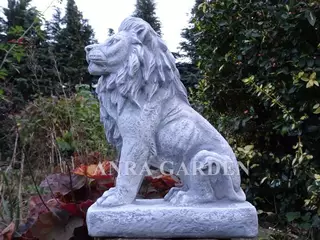 Lion Obrázok Záhradný betón, Dekoratívny lev 577