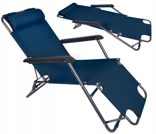 Záhradné lehátko, ležadlo - Ležadlo BEACH BED TURISTICKÉ SKLADACIE STOLIČKO