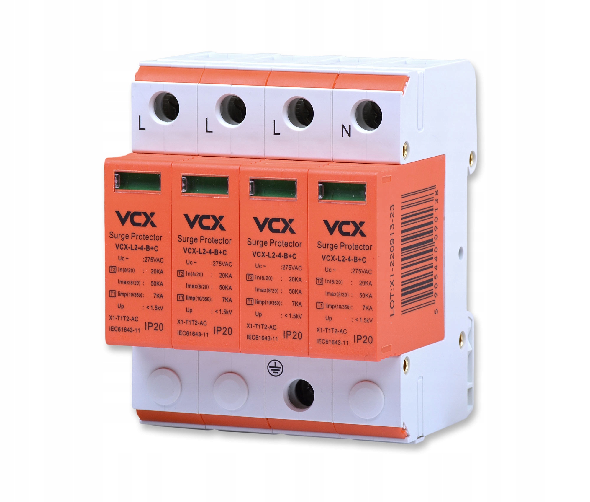 VCX zvodič prepätia 275 V IP20 0 A