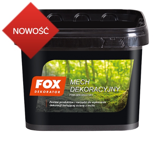 FOX DEKORATOR DEKORATÍVNA MACHOVÁ omietka 5 kg