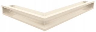Krbová mriežka - LUFT 45S ROAD RIGHT 547X766X90 CREAM GRILLE