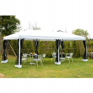 Predajný stan, altánok - SKLÁDACÍ PAVILÓN LUXUSNÝ 3 x 6 m -840-012CW