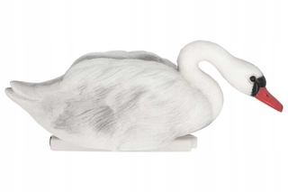 Dekorácia do jazierka - Swan veslovanie záhrady figúrka plávajúce na rybníku x