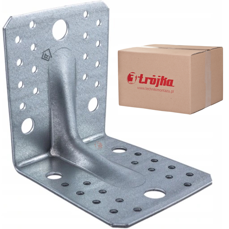 Tesárske spojky Tri 105x105x90x3 mm 50 kusov