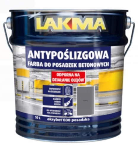 Lakma akrylová farba 011-10-002-0012 šedá 10 l