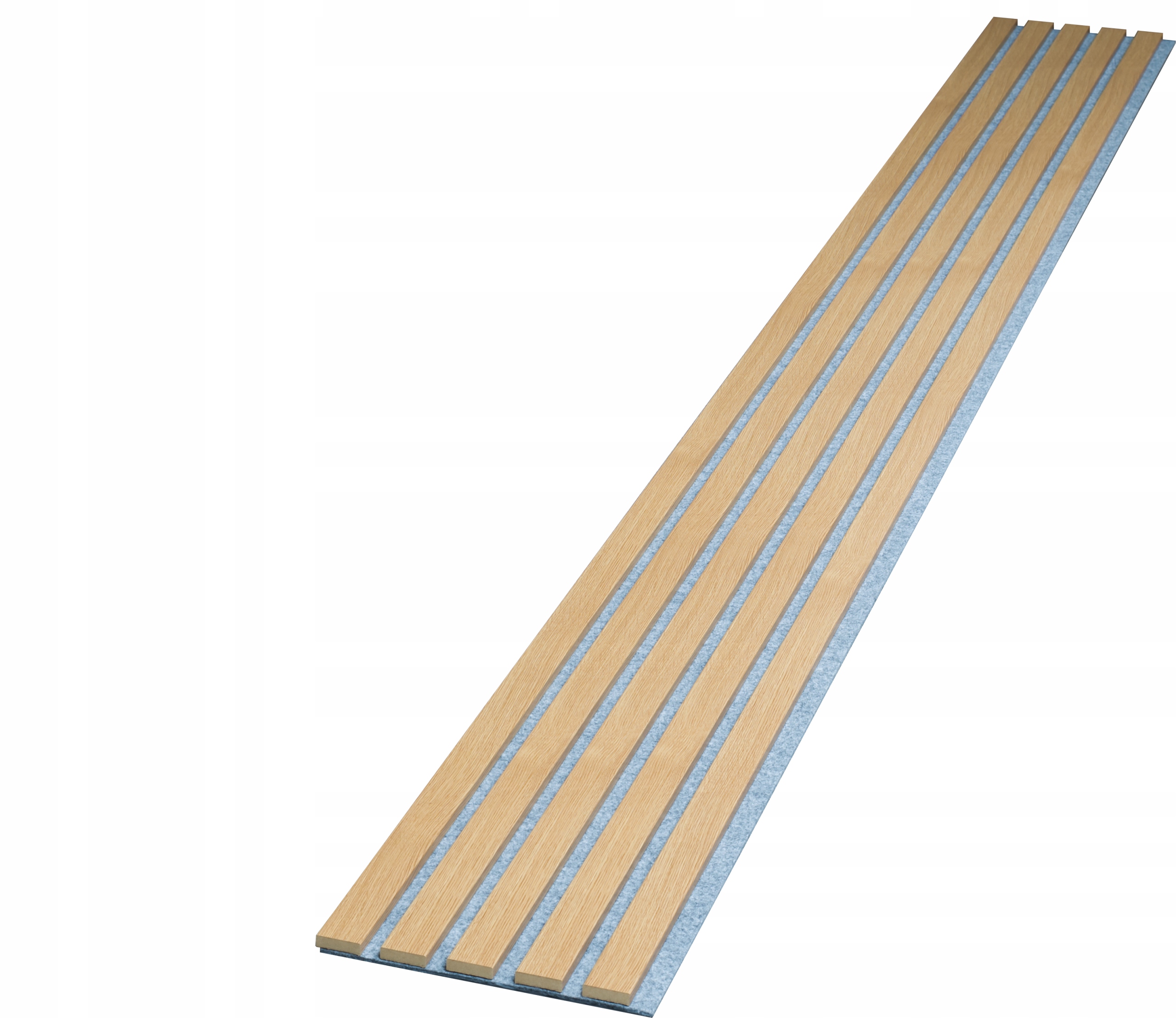 Lamely na sivej Noble plsti 275cm x 27cm - Dub Villa 898