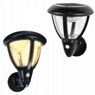 Záhradná fasádna lampa - Ecolight fasádne svietidlo 95 lm, solárne napájanie