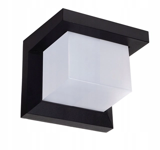 Záhradné nástenné svietidlo - Záhradné nástenné svietidlo SuperLED biele, čierne E27 60 W