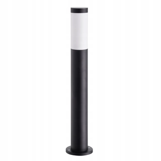 Svetelný stĺp do záhrady - Okrúhly stĺp osvetlenia Smartled E27, 65 cm, čierny