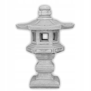 Záhradné svetlo s betónom - Pagoda (P1) Ala-Shop