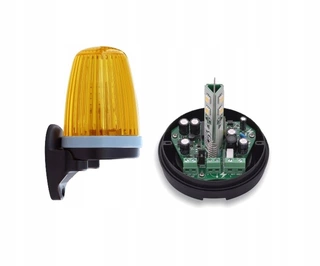 Výstražná lampa pre LED brány 12/24/230V Anténa