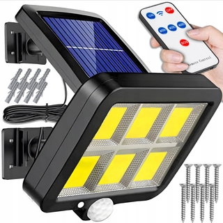 Uličná lampa - Pouličné svietidlo 80 W 1200 lm na solárne napájanie