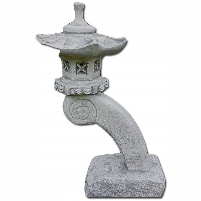 Záhradné figúrkové lampy betónová lampa Pagoda z betónovej záhrady Japonská záhrada