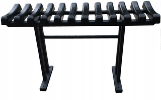 Záhradná lavička - Cemetery Bench na cintoríne členku 4 Nohy 80cm