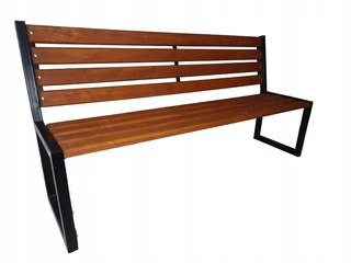 Záhradná lavička - ZÁHRADNÁ lavička, mestský park, 178 cm, Bologna