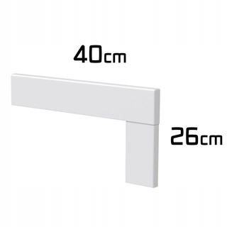Kapitán schodiska Biały na karte 60x15 mm