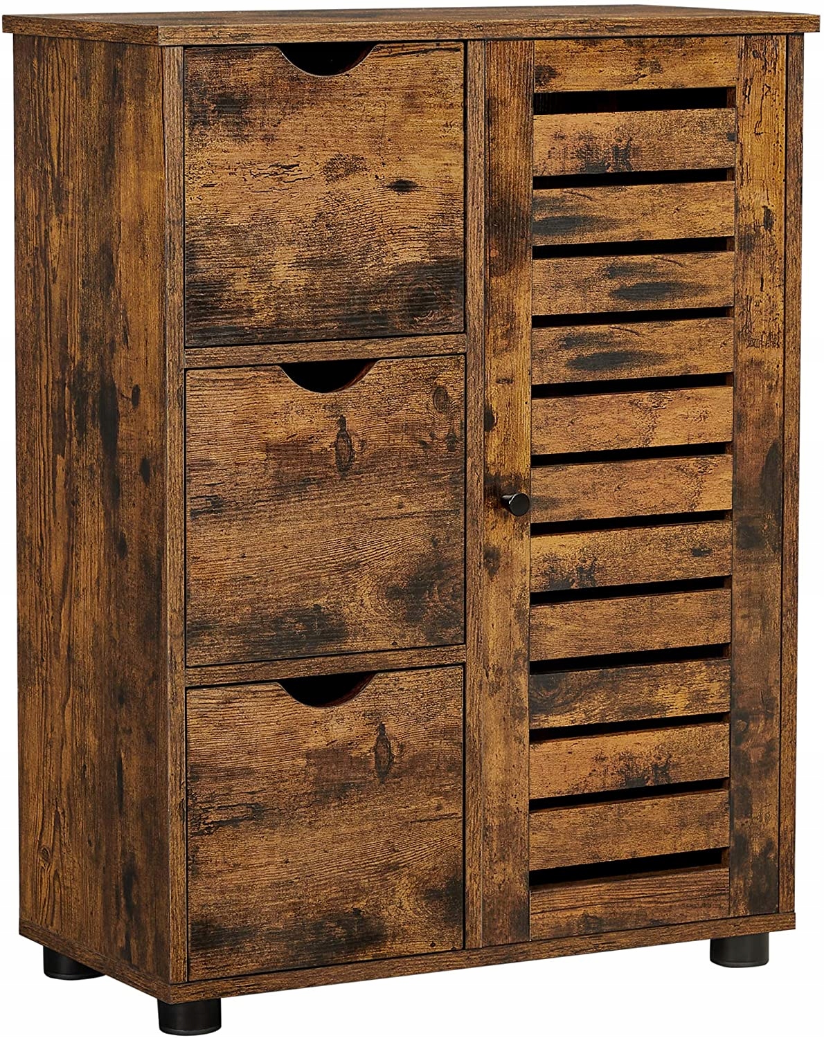LOFT RETRO RISTICKÁ SKRIŇA SO ZÁSUVKAMI