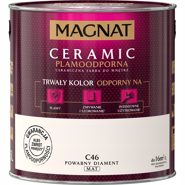 Magnat keramická farba na steny 5 l C46 Charming Diamond mat