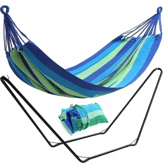 Hojdacia sieť hamak -  Značkový stojan kovový regál pre Hammock Sun Hamp