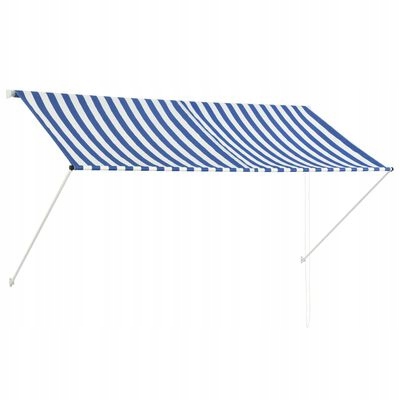 Markíza na balkón a terasu 200 x 200 cm odtiene modrej