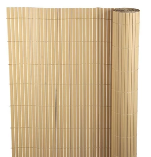 Markíza, kryt, zástena - Bamboo Mat PVC Balkónový kryt 1x3m Bambus
