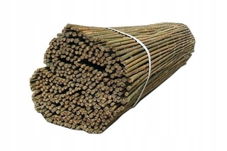 Prútené - Bambusová podložka s tyčami, bambusový plot 1,5x3m