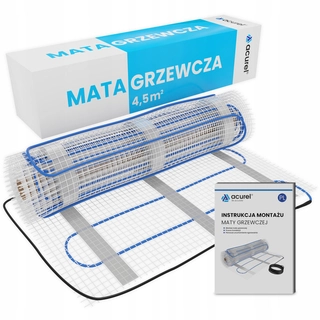Podlahové kúrenie - Vykurovacia rohož 4,5m2 160w / m2