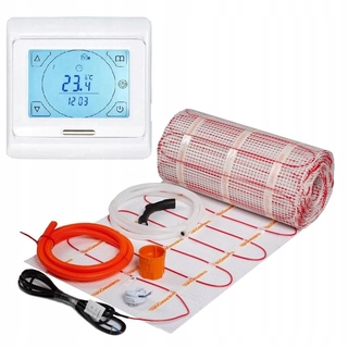 Podlahové kúrenie - Vykurovacia rohož. Kit 20m2 3400W + tt16