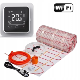 Podlahové kúrenie - Vykurovacia rohož 8m2 + TVT 40CB WiFi