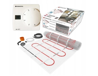 Podlahové kúrenie - Vykurovacia rohož Set 150W / M2 + TFH2 - 9 m2