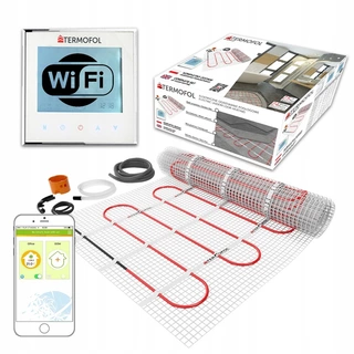 Podlahové kúrenie - Vykurovacia rohož Set 3,5 m2 150W / M2 + TF-Fi