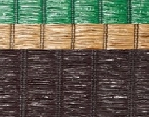 Pletivo, oplotenie - PVC Mata Raffia 100 cm 3 MB valcová hnedá